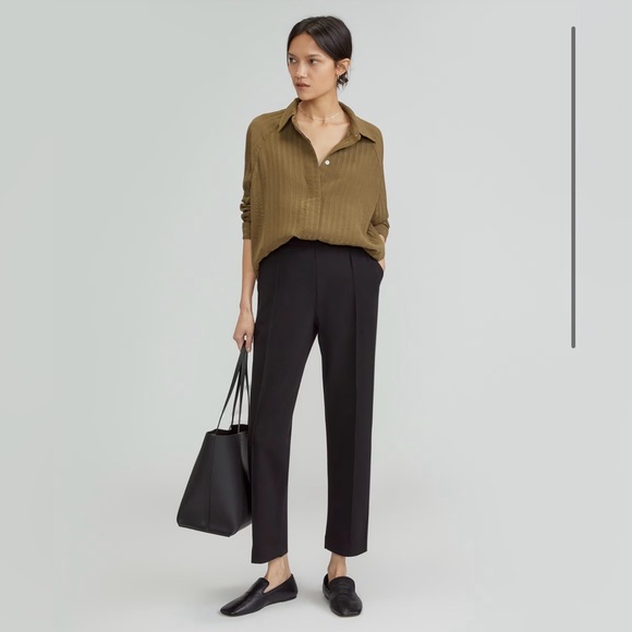 Everlane The Dream Pant Black Size Medium - Picture 1 of 4